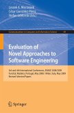 Evaluation of Novel Approaches to Software Engineering (eBook, PDF)