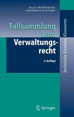 Fallsammlung zum Verwaltungsrecht (eBook, PDF) - Brinktrine, Ralf; Kastner, Berthold