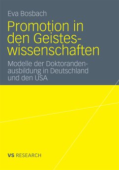 Promotion in den Geisteswissenschaften (eBook, PDF) - Bosbach, Eva