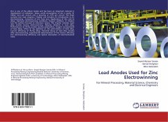 Lead Anodes Used for Zinc Electrowinning - Sanaie, Seyed Maziyar;Dehghani, Hamed;Hadizadeh, Mina