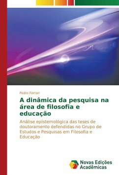 A dinâmica da pesquisa na área de filosofia e educação