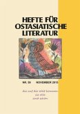 Hefte für ostasiatische Literatur Hefte für ostasiatische Literatur