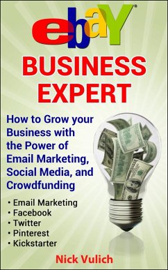 eBay Business Expert: How to Grow your Business with the Power of Email Marketing, Social Media, and Crowdfunding (eBook, ePUB) - Vulich, Nick