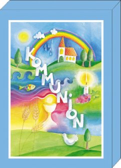 Cover Kommunion, 8 Doppelkarten, 4 Motive à 2 Stück