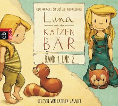 Luna und der Katzenbär & Luna und der Katzenbär vertragen sich wieder / Luna und der Katzenbär Bd.1+2 (1 Audio-CD) - Weigelt, Udo