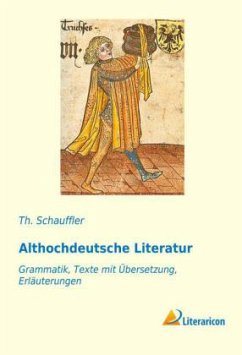 Althochdeutsche Literatur - Schauffler, Th.