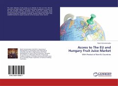 Access to The EU and Hungary Fruit Juice Market