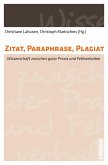 Zitat, Paraphrase, Plagiat (eBook, ePUB)