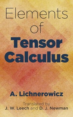 Elements of Tensor Calculus - Lichnerowicz, A.