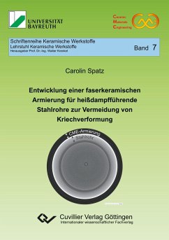 Entwicklung einer faserkeramischen Armierung für heißdampfführende Stahlrohre zur Vermeidung von Kriechverformung - Spatz, Carolin