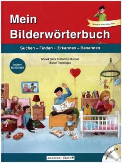 Mein Bilderwörterbuch, Deutsch - Rumänisch, m. Audio-CD - Çelik, Ahmet;Ducqué, Martina