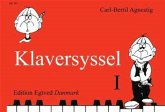 Carl-Bertil Agnestig Klaversyssel 1 (Piano)