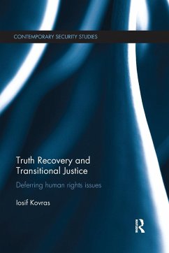 Truth Recovery and Transitional Justice - Kovras, Iosif