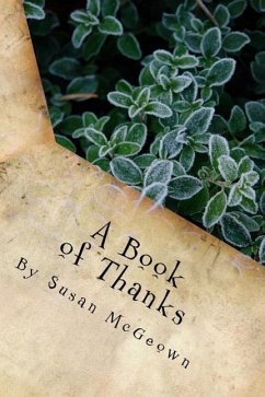 A Book of Thanks - McGeown, Susan