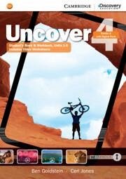 Uncover Level 4 Combo a with Online Workbook and Online Practice - Goldstein, Ben; Jones, Ceri
