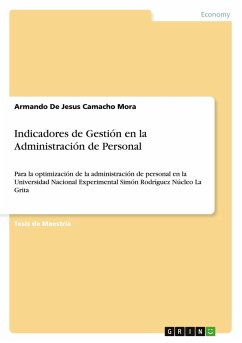 Indicadores de Gestión en la Administración de Personal - Camacho Mora, Armando De Jesus