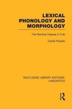 Lexical Phonology and Morphology - Paradis, Carole