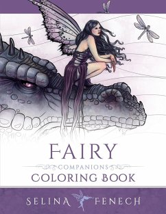 Fairy Companions Coloring Book - Fairy Romance, Dragons and Fairy Pets - Fenech, Selina