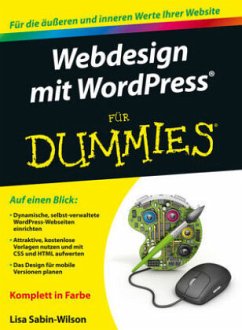 Webdesign mit Wordpress für Dummies - Sabin-Wilson, Lisa