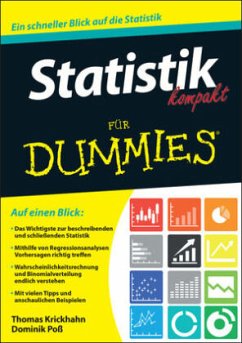 Statistik kompakt für Dummies - Krickhahn, Thomas;Poß, Dominik