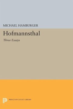 Cover Hofmannsthal (eBook, PDF)