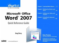 Microsoft Office Word 2007 Quick Reference Guide (eBook, PDF) - Perry, Greg