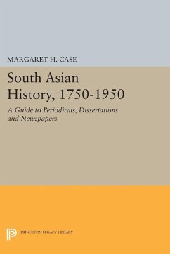 South Asian History, 1750-1950 (eBook, PDF) - Case, Margaret