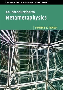 Introduction to Metametaphysics (eBook, ePUB) - Tahko, Tuomas E.