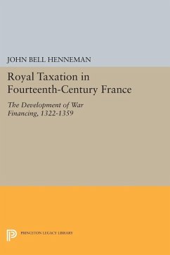 Cover Royal Taxation in Fourteenth-Century France (eBook, PDF)