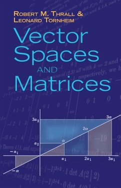 Cover Vector Spaces and Matrices (eBook, ePUB)