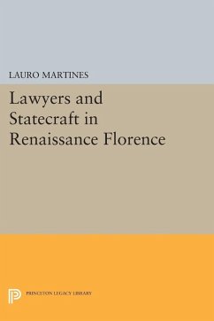 Cover Lawyers and Statecraft in Renaissance Florence (eBook, PDF)