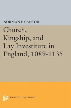 Cover Church, Kingship, and Lay Investiture in England, 1089-1135 (eBook, PDF)