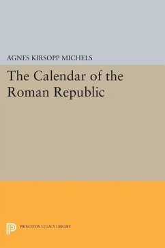 Cover Calendar of the Roman Republic (eBook, PDF)
