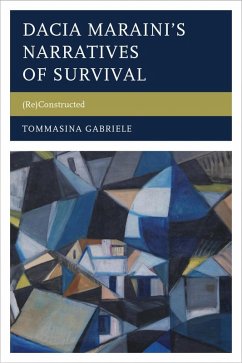 Dacia Maraini's Narratives of Survival (eBook, ePUB) - Gabriele, Tommasina