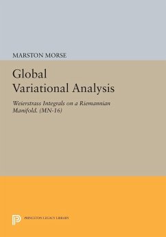 Global Variational Analysis (eBook, PDF) - Morse, Marston