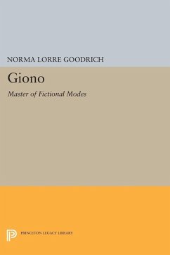 Giono (eBook, PDF) - Goodrich, Norma Lorre