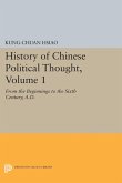History of Chinese Political Thought, Volume 1 (eBook, PDF)