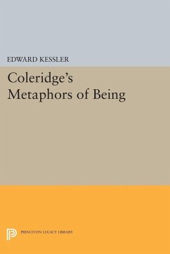 Coleridge's Metaphors of Being (eBook, PDF) - Kessler, Edward