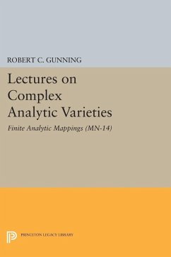 Lectures on Complex Analytic Varieties (MN-14), Volume 14 (eBook, PDF) - Gunning, Robert C.