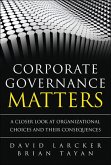 Corporate Governance Matters (eBook, ePUB)