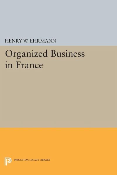 Organized Business in France (eBook, PDF)