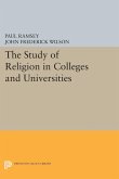 The Study of Religion in Colleges and Universities (eBook, PDF)
