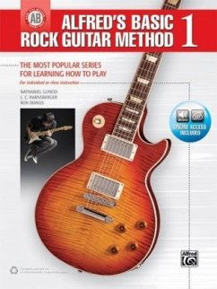 Alfred's Basic Rock Guitar Method 1, m. 1 Buch, m. 1 Beilage - Gunod, Nathaniel;Harnsberger, L. C.;Manus, Ron