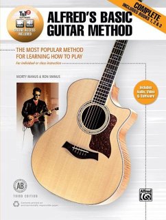 Alfred's Basic Guitar Method, Complete: The Most Popular Method for Learning How to Play, Book & Online Video/Audio/Software - Manus, Morty; Manus, Ron
