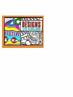 Designs to Color Book 1: The Original Coloring Books for Adults - Schaffner, Betty