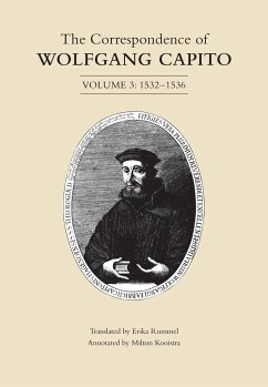 Cover The Correspondence of Wolfgang Capito