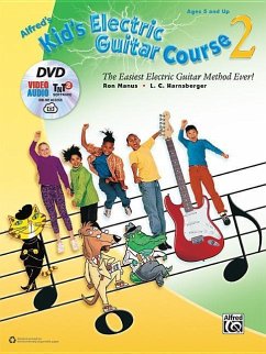 Alfred's Kid's Electric Guitar Course 2: The Easiest Electric Guitar Method Ever!, Book, DVD & Online Audio, Video & Software