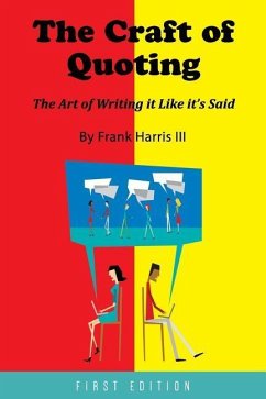 The Craft of Quoting - Harris, Frank