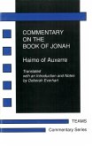 Commentary on the Book of Jonah Commentary on the Book of Jonah