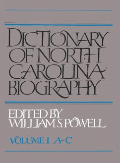 Dictionary of North Carolina Biography